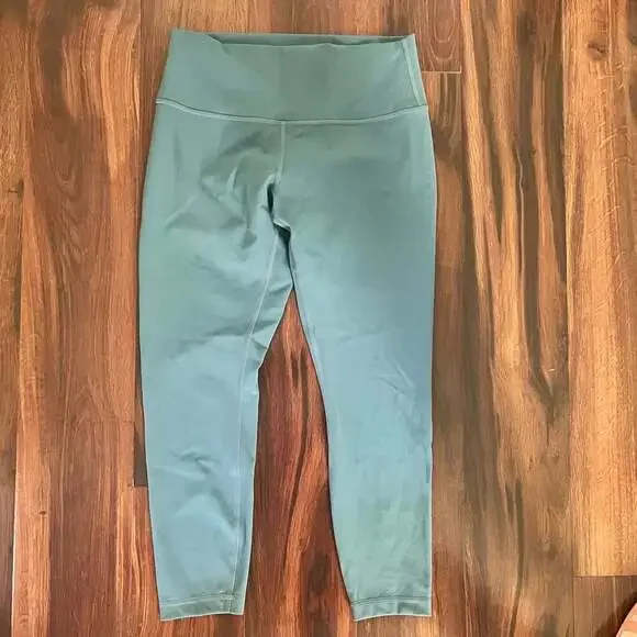 Lululemon Wunder Train High-Rise Tight 25 Misty Glade Women's 12